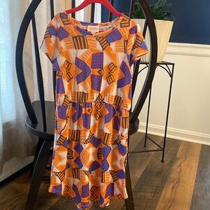 Children’s size 8 LulaRoe Mae dress